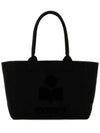 Yenk Tote Bag Black - ISABEL MARANT - BALAAN 3