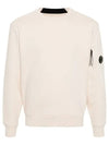 Diagonal Raised Fleece Sweatshirt Beige - CP COMPANY - BALAAN 3