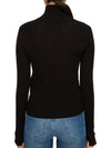 Sax High Neck Knit Turtleneck Black - MAX MARA - BALAAN 5