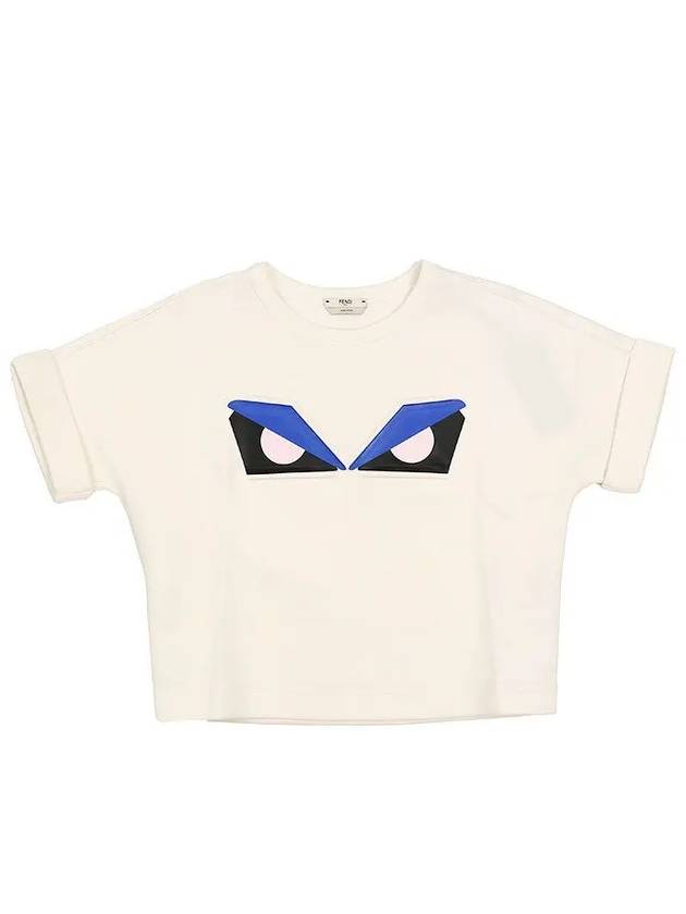 Monster Neoprene Short Sleeve Sweatshirt - FENDI - BALAAN 6