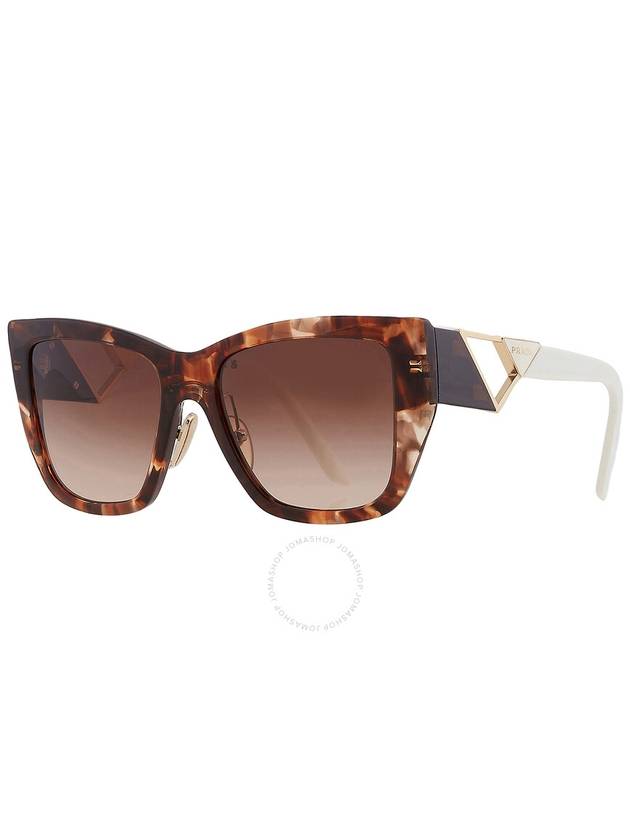 Prada Brown Gradient Square Ladies Sunglasses PR 21YS 07R6S1 54 - PRADA - BALAAN 3