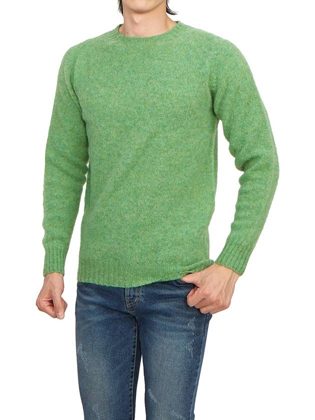 Shaggy Dog Men's Knit M3834 7 MINT LA - HARLEY OF SCOTLAND - BALAAN 4