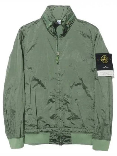 Men's Logo Patch Nylon Metal Zip-up Jacket Sage Green - STONE ISLAND - BALAAN 2