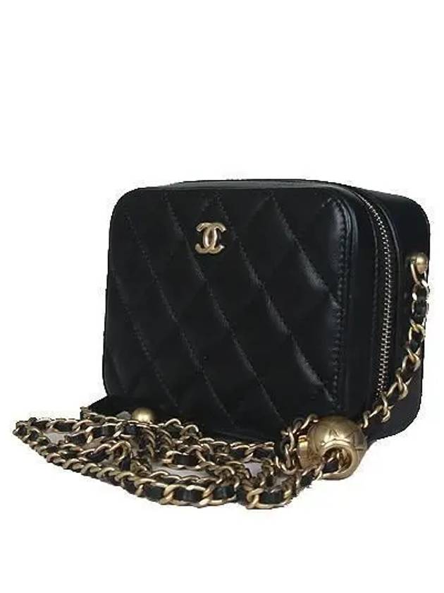 AP2463 Black Lambskin Gold Ball Mini Camera Cross Bag - CHANEL - BALAAN 2