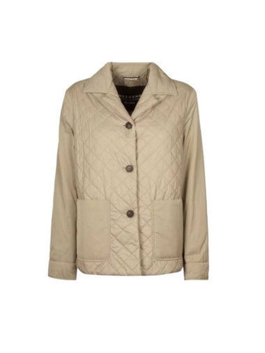 Sacco Pocket Button Polyamide Padding Beige - MAX MARA - BALAAN 1