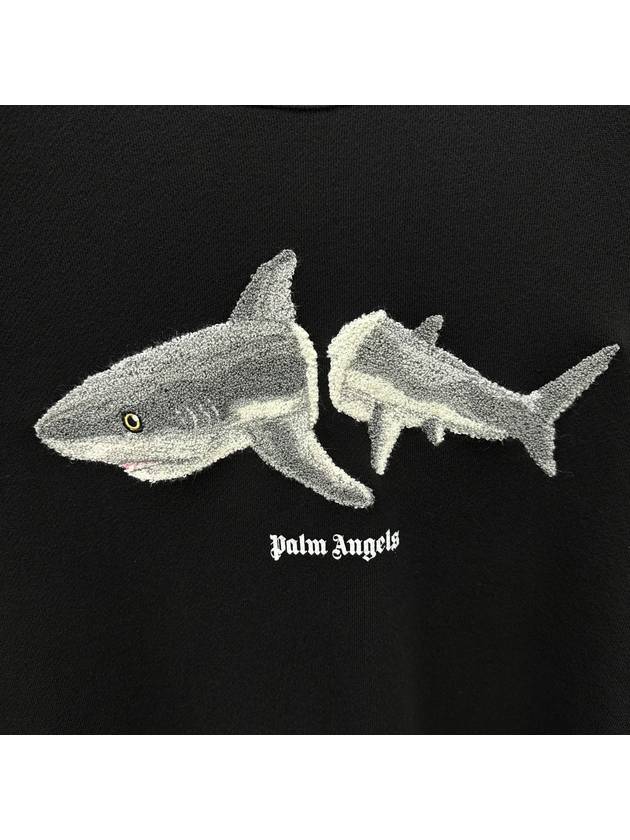 Taery Shark Sweatshirt PMBA026 1009 - PALM ANGELS - BALAAN 4