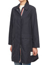 Military Ripstop Round Collar Over Pea Coat Navy - THOM BROWNE - BALAAN 4