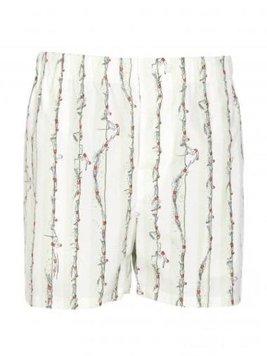 Print Cotton Shorts 761327 V3PX04681 B0011010161 - BOTTEGA VENETA - BALAAN 1