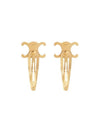 Triomphe Snap Brass Steel Hair Clip Gold Set Of 2 - CELINE - BALAAN 5