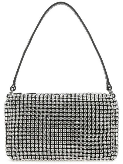 Heiress Crystal Mesh Pouch Bag Black White - ALEXANDER WANG - BALAAN 2