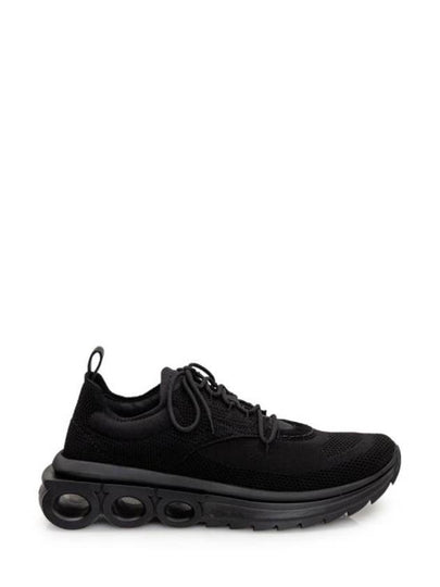 Nima Running Low-Top Sneakers Black - SALVATORE FERRAGAMO - BALAAN 2