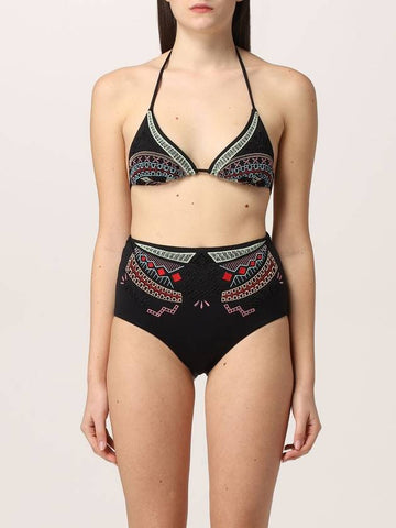 Ermanno Scervino bikini bottoms with contrasting embroidery - ERMANNO SCERVINO - BALAAN 1