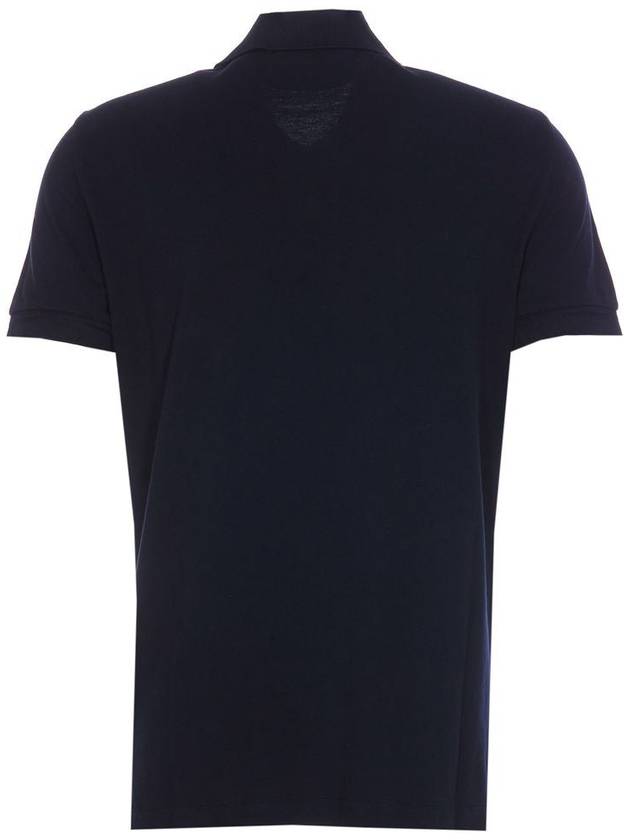 Men's Classic Tennis Short Sleeve Polo Shirt Ink - TOM FORD - BALAAN 3