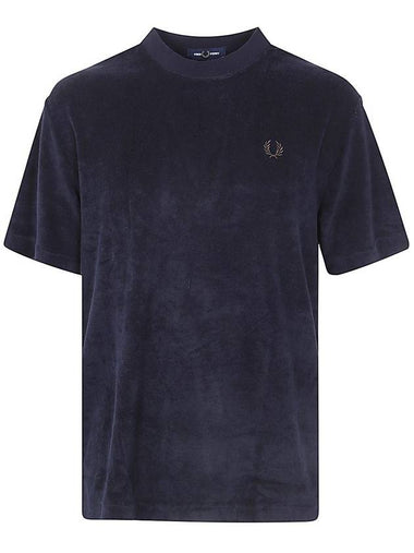 Fred Perry Relaxed Towelling T-Shirt Clothing - FRED PERRY - BALAAN 1