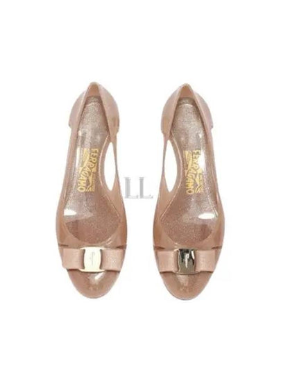 Vara Bow Jelly Ballet Flat Amaraetti - SALVATORE FERRAGAMO - BALAAN 2