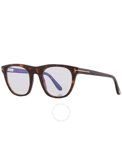 Tom Ford Blue Light Block With Grey Clip-On Oval Men's Eyeglasses FT5895-B 052 51 - TOM FORD - BALAAN 2