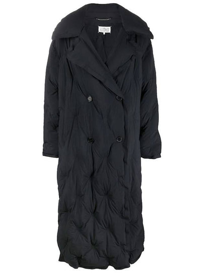 Recycled Nylon Padded Coat Black - MAISON MARGIELA - BALAAN 2