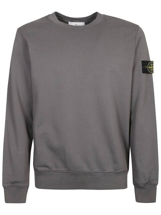 Waffen Patch Sweatshirt Gray - STONE ISLAND - BALAAN.