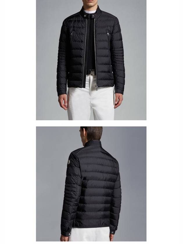 Amiot Short Down Padded Jacket Black - MONCLER - BALAAN 5