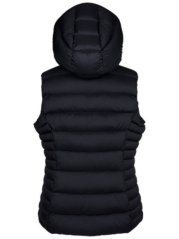 Logo Padded Vest Black - MONCLER - BALAAN 3