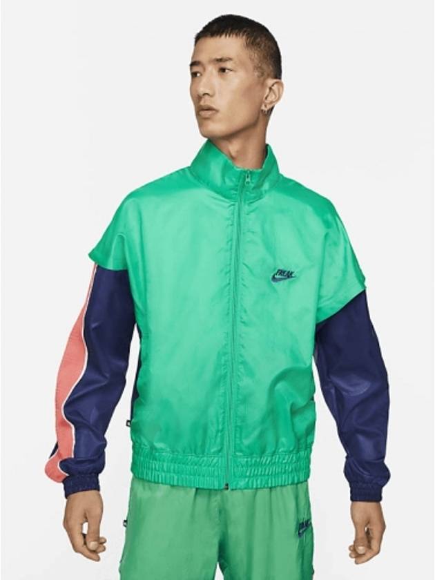 Giannis Windrunner Track Jacket Green - NIKE - BALAAN 2