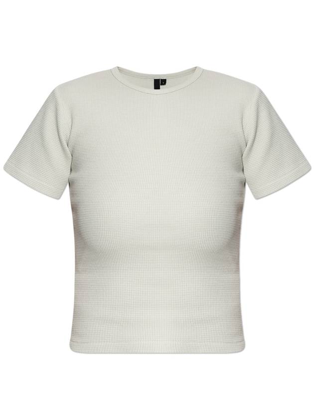 ENTIRE STUDIOS T-shirt Micro Waffle, Women's, Grey - ENTIRE STUDIOS - BALAAN 1