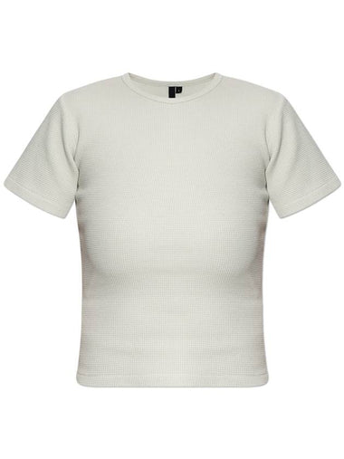 ENTIRE STUDIOS T-shirt Micro Waffle, Women's, Grey - ENTIRE STUDIOS - BALAAN 1