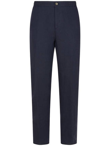 Etro Trousers Blue - ETRO - BALAAN 1