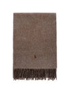 Muffler WC0601 225 Pony Double Face Fringe - POLO RALPH LAUREN - BALAAN 1