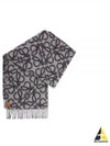 Anagram Scarf Black - LOEWE - BALAAN 2