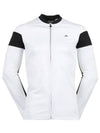 Charles Technical Zip Mid Layer Jacket White - J.LINDEBERG - BALAAN 2