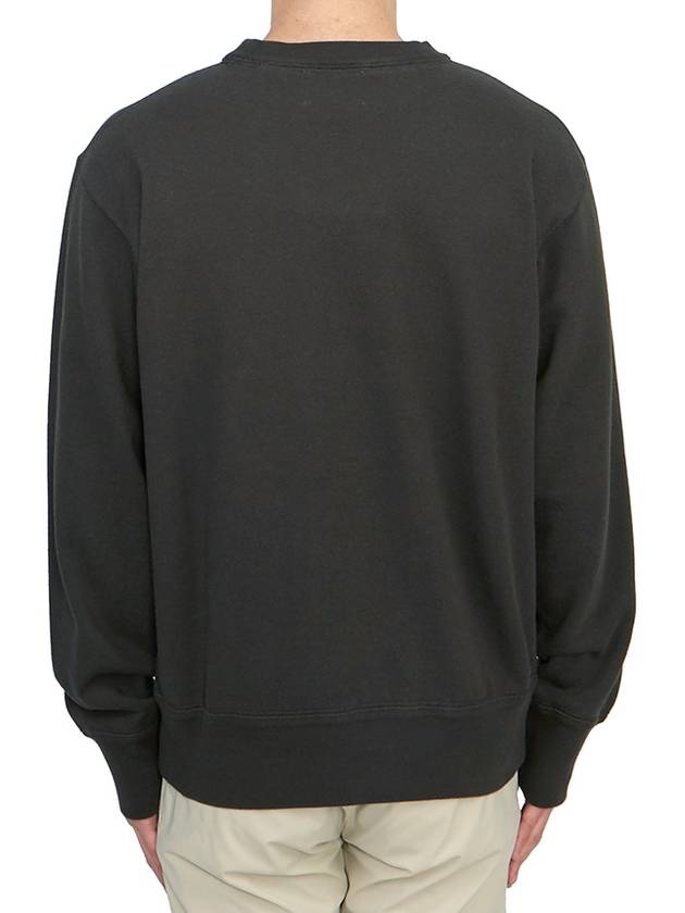 Mike Logo Cotton Sweatshirt Faded Black - ISABEL MARANT - BALAAN 4