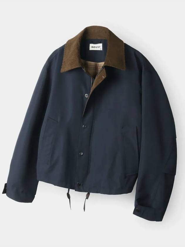 Heritage Half Hunting Jacket Navy - INDUST - BALAAN 4