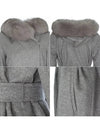 MANGO fur coat gray 2360162033 - MAX MARA - BALAAN 8