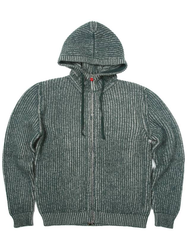 Cashmere 100 hooded zipup UK989AI18 - KITON - BALAAN 1