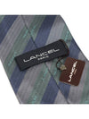 100 silk multi color striped pattern tie - Lancel - BALAAN 7