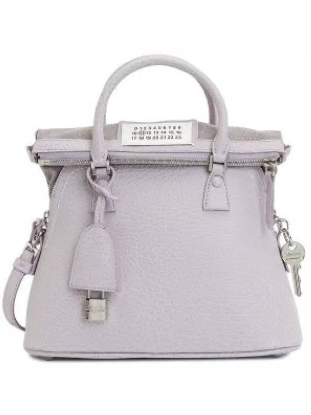 5AC Logo Patch Mini Tote Bag Purple - MAISON MARGIELA - BALAAN 2