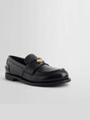 Brushed Leather Penny Loafers Black - MIU MIU - BALAAN 3