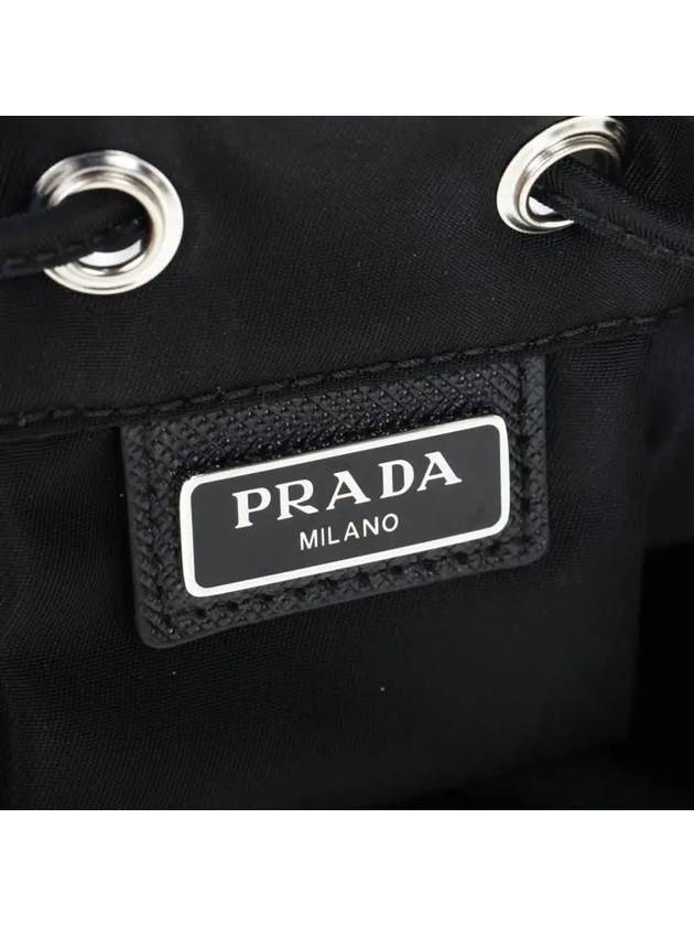 Tessuto Nylon Pouch Black - PRADA - BALAAN 9