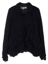 Women's Wool Jacket Black - COMME DES GARCONS - BALAAN 2