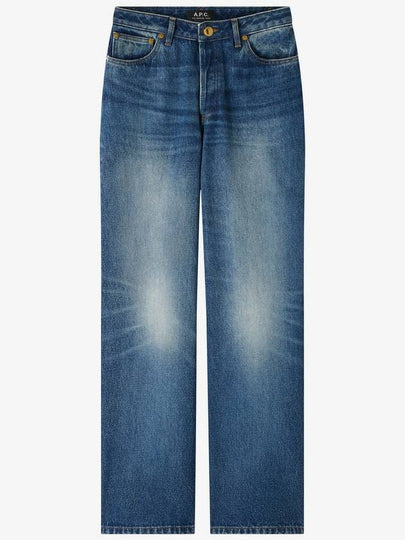 Elisabeth Straight Wide Jean Blue - A.P.C. - BALAAN 2