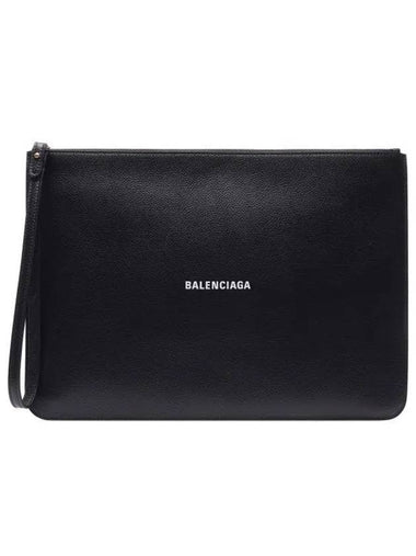 Unisex CASH logo print clutch bag 655604 1IZIM 1090 22S 1214363 - THOM BROWNE - BALAAN 1