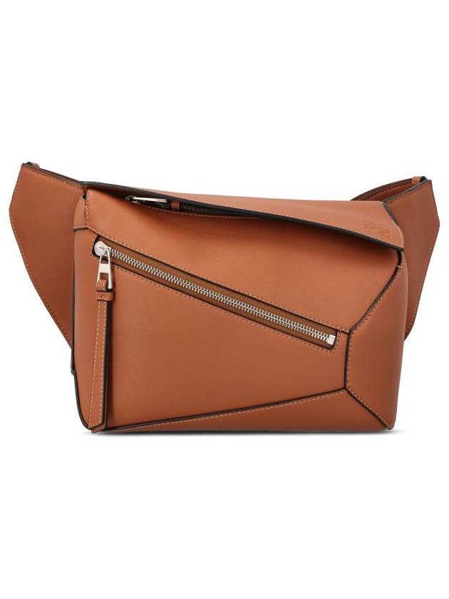 Puzzle Small Calfskin Belt Bag Tan - LOEWE - BALAAN 2