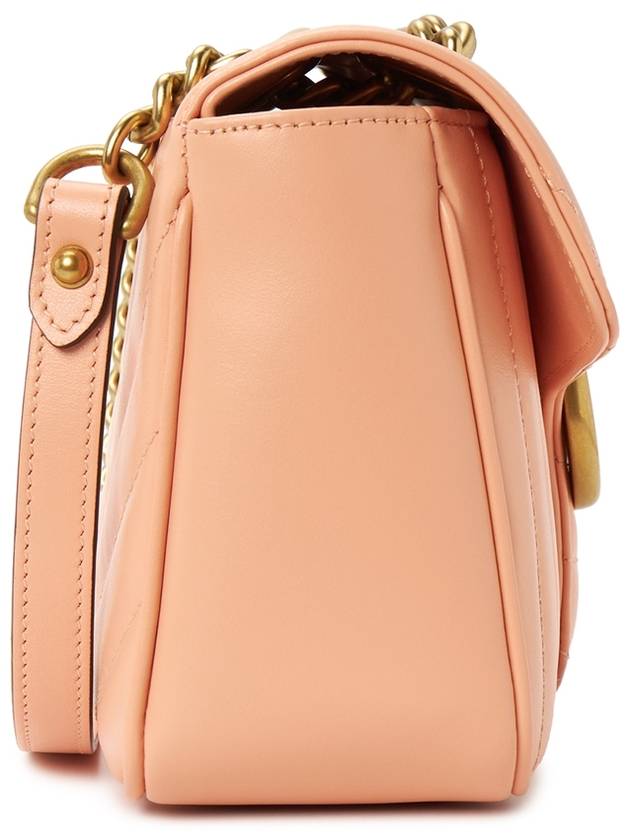 GG Marmont Matelasse Shoulder Bag Pink - GUCCI - BALAAN 4