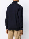 Men's Long Sleeve Wool Turtleneck Navy - A.P.C. - BALAAN 6