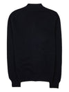 Men's Pixel Logo Patch Cardigan P1N084 BLACK - COMME DES GARCONS - BALAAN 2