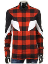 Men's Check Shirt PBCM746C F013C 1495 - NEIL BARRETT - BALAAN 2