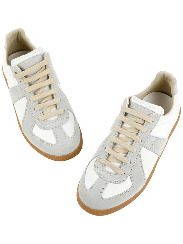 Replica Calfskin Low Top Sneakers White - MAISON MARGIELA - BALAAN 5