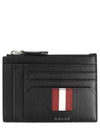 Troc Logo Card Wallet Black - BALLY - BALAAN 2