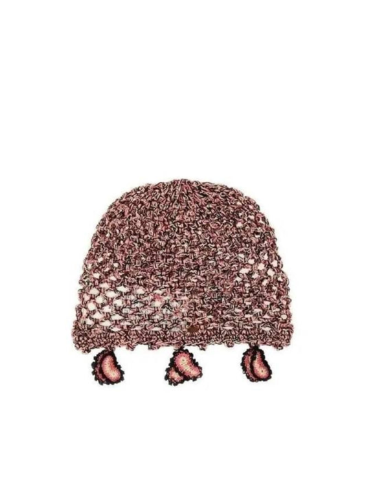 ALANUI Crochet Perisley Knit Embellished Beanie LWLA027R24KNI001 1030 - ETC - BALAAN 1